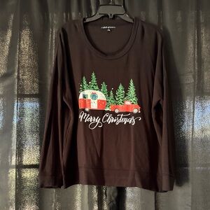 State of Mind Black Christmas Sweater